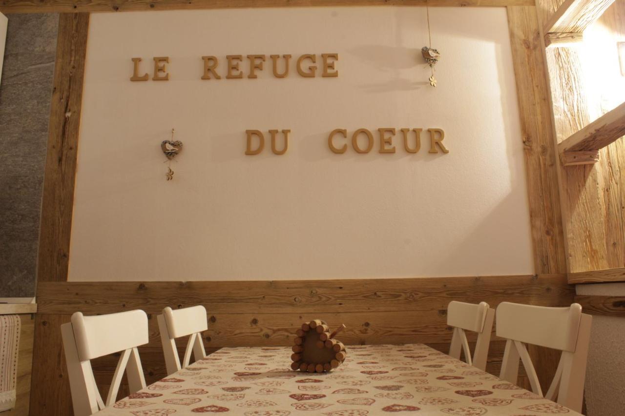 Apartamento Le Refuge Du Coeur Pré-Saint-Didier Exterior foto