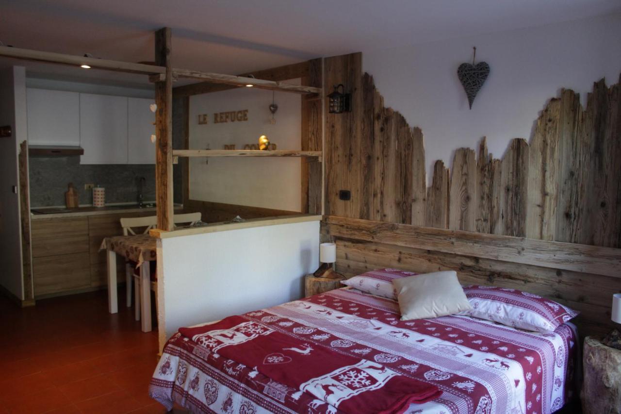 Apartamento Le Refuge Du Coeur Pré-Saint-Didier Exterior foto